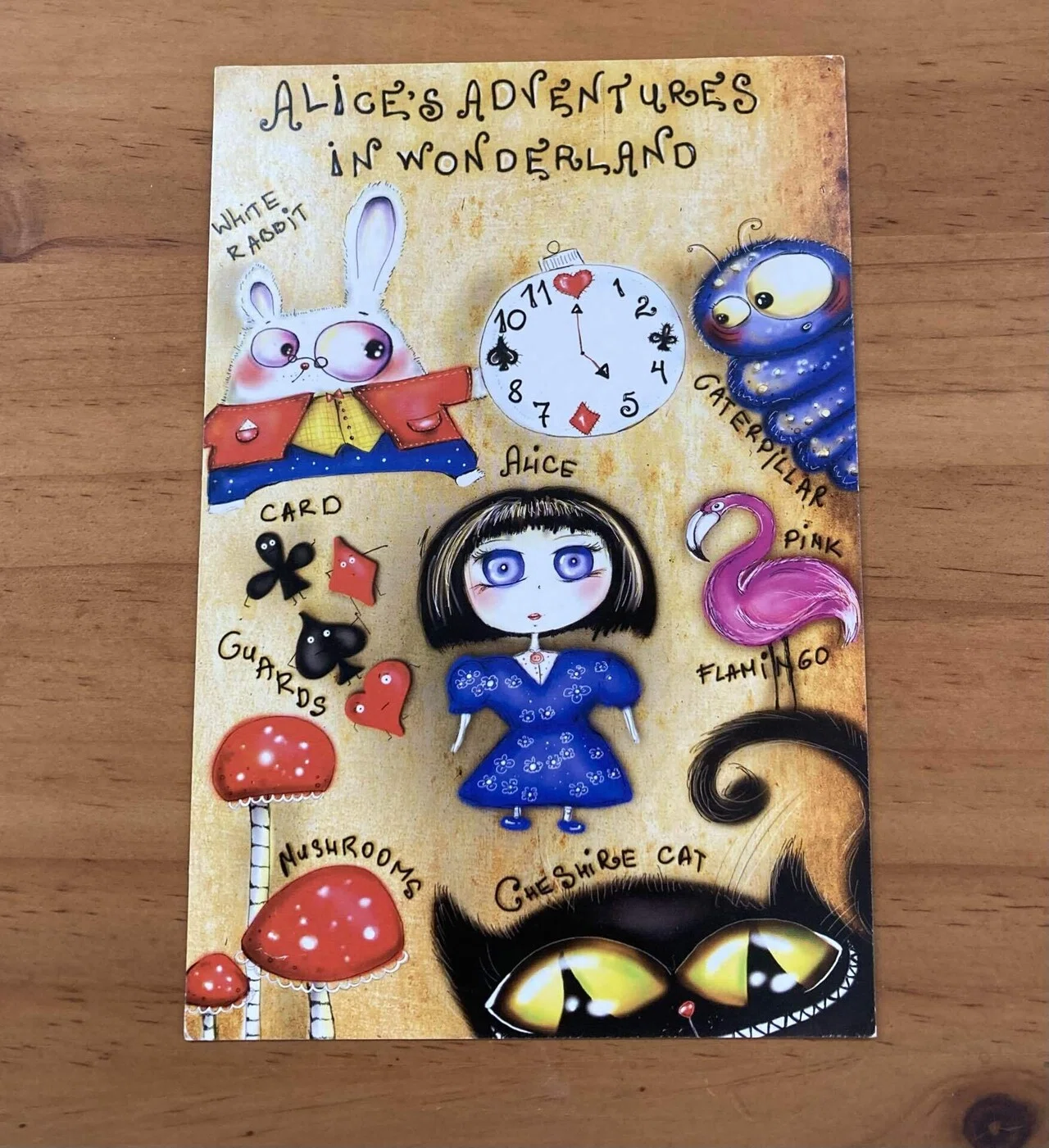 挿絵がアートな絵本といえば… 不思議の国のアリス ?️｜文子 （フミコ）