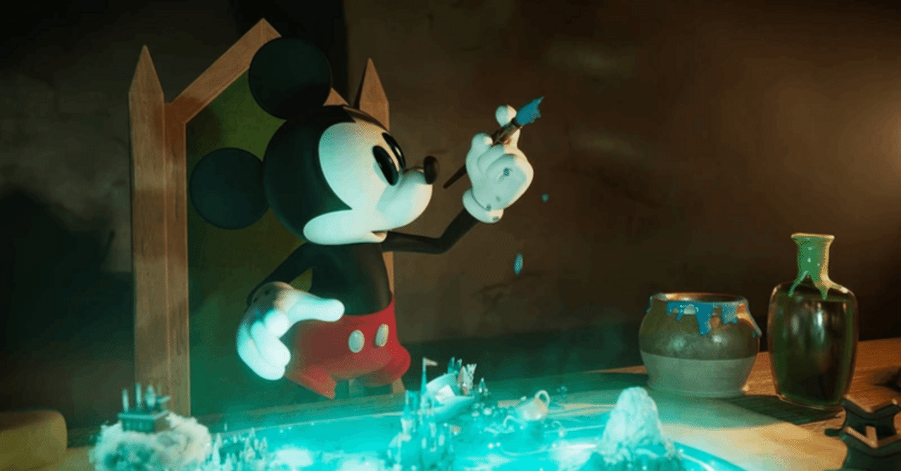 UIがクソすぎた神ゲー「エピックミッキー：Rebrushed」｜だんご丸