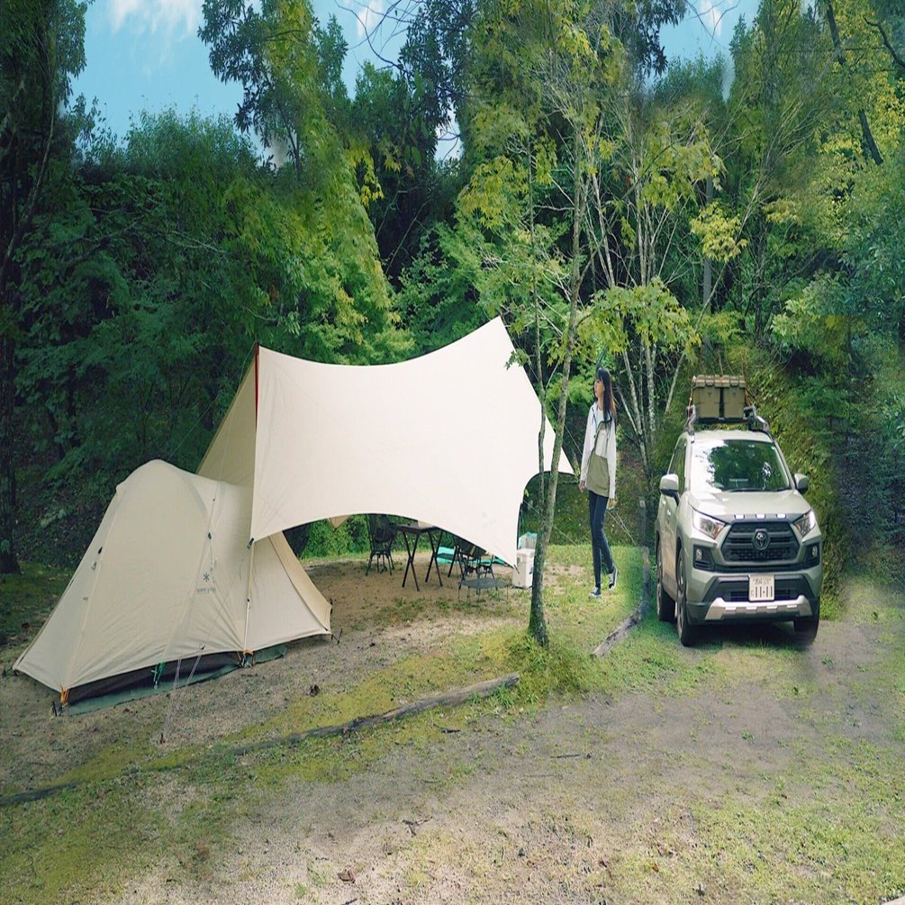 山鳥の森で夫婦キャンプ（熊本県阿蘇郡南小国町）｜Hideo Takehara