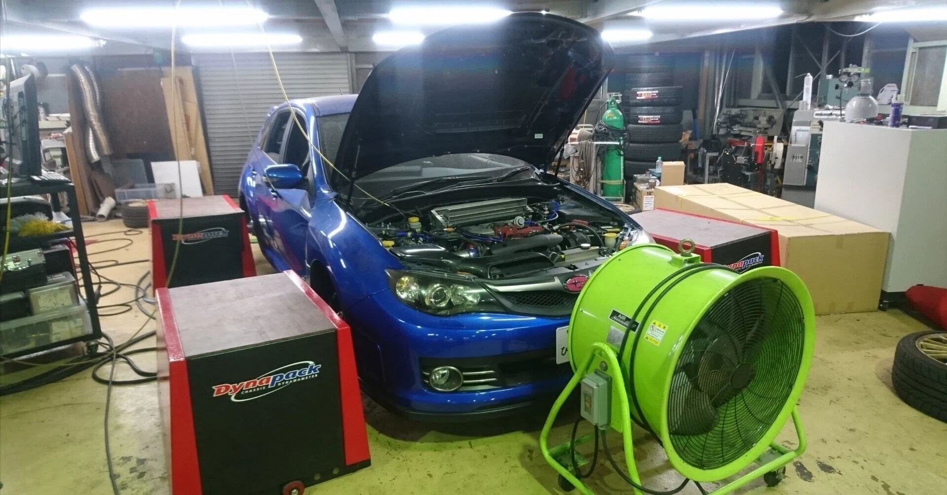 エンジンOH後の慣らし運転をダイナパックにて行う際の落とし穴。特に 