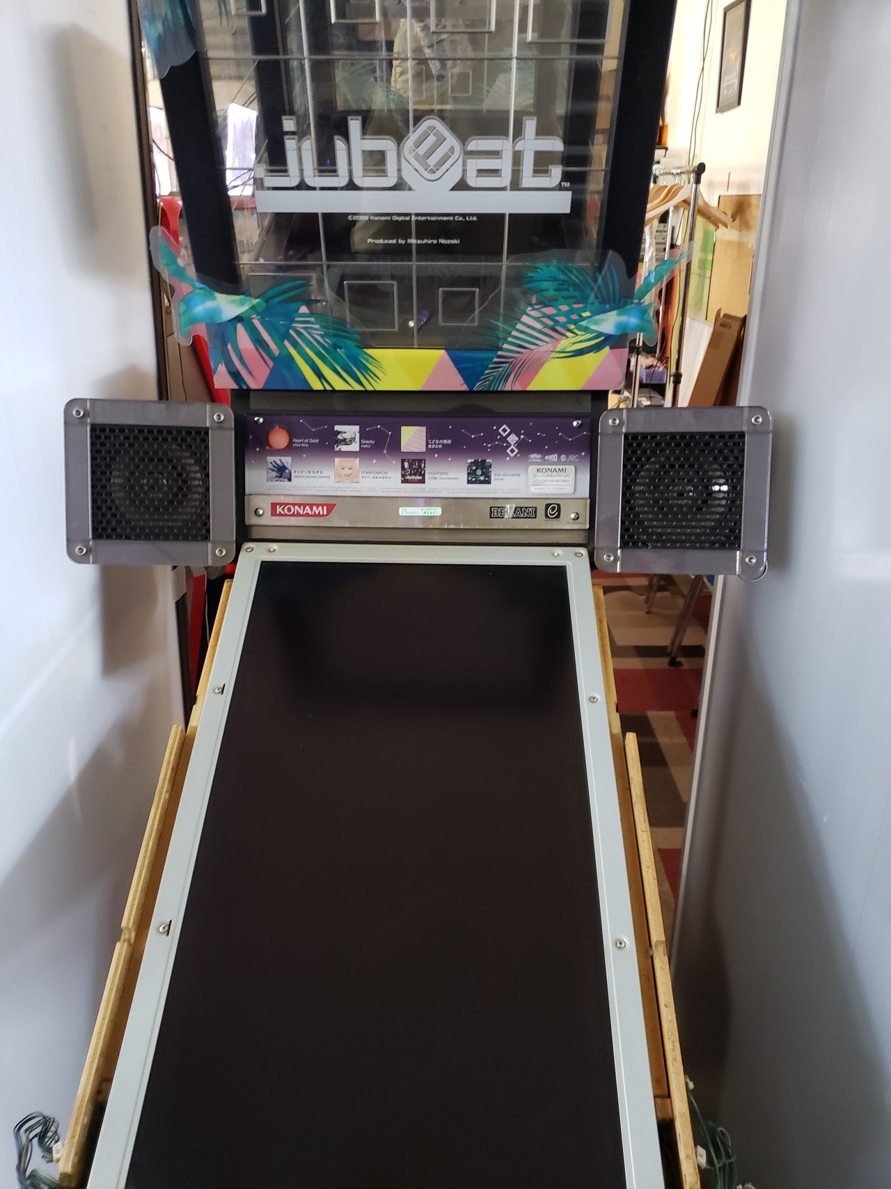 jubeat copious プレート パネル jubeat copious プレート 筐体パネル【希少品】 jubeatの筐体差