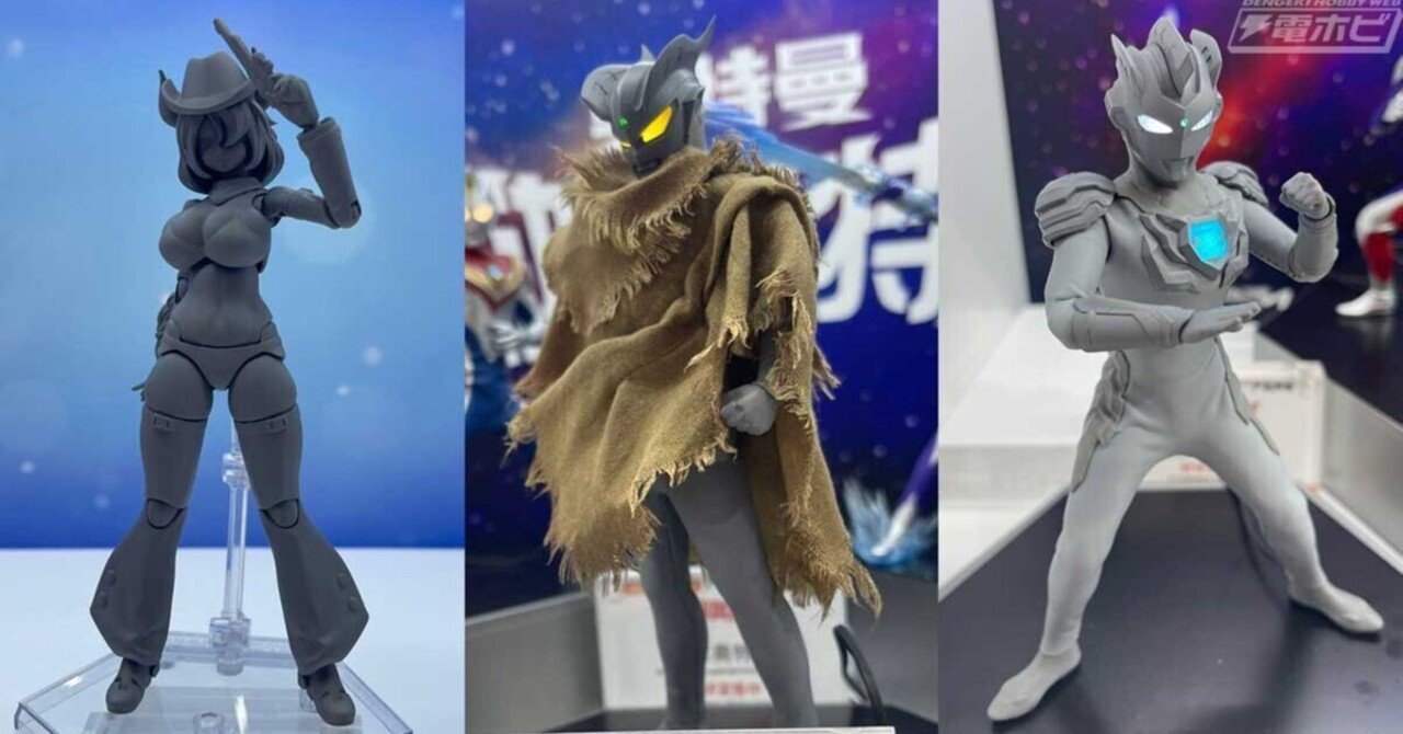 美少女プラモデル『ダークアドヴェント』新キャラクターやウルトラマン