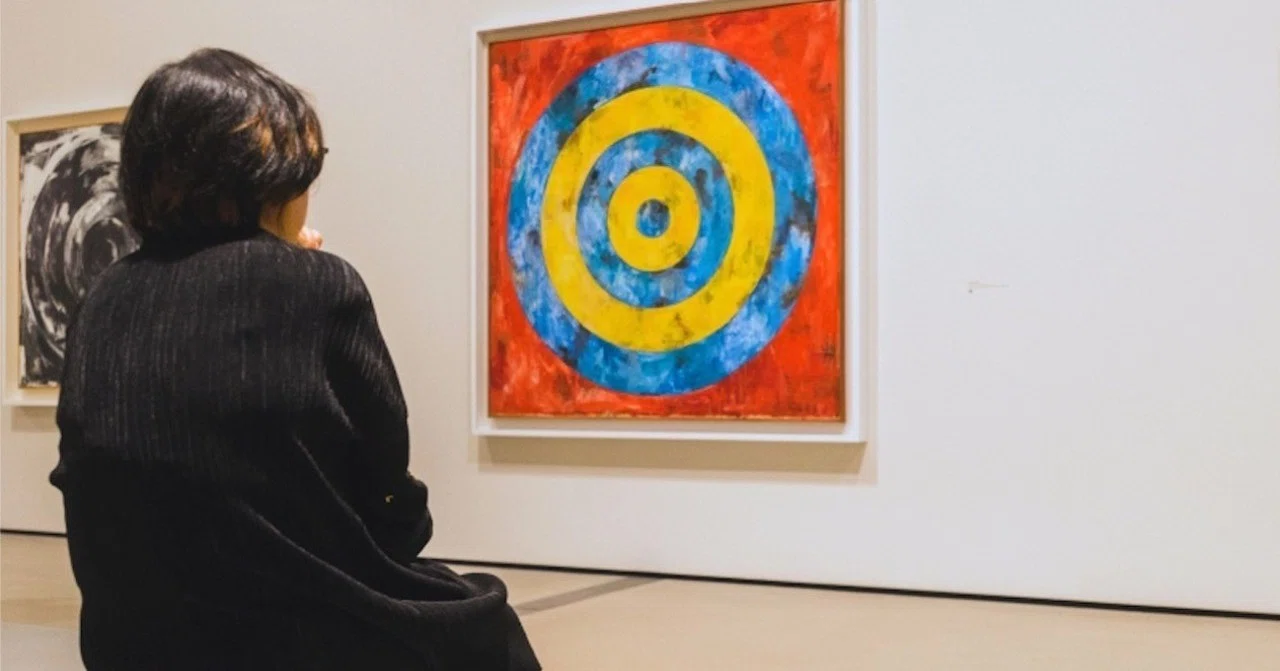 専用 ジャスパー・ジョーンズ ターゲット【シミあり】Jasper Johns