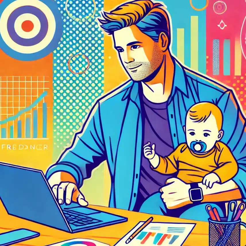 1歳の育児をしながら個人事業主をする30代主夫