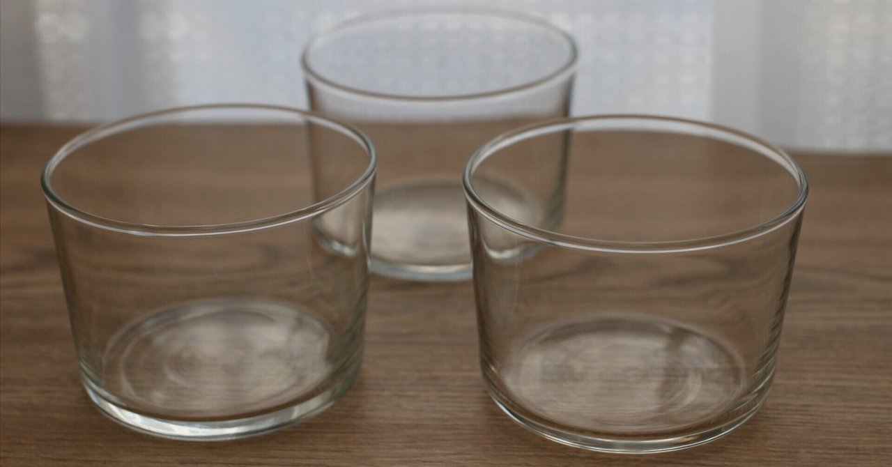 手づくりガラス　コーヒーゼリーグラス×６個 手づくりガラス コーヒーゼリーグラス×6個 食器・キッチン用品