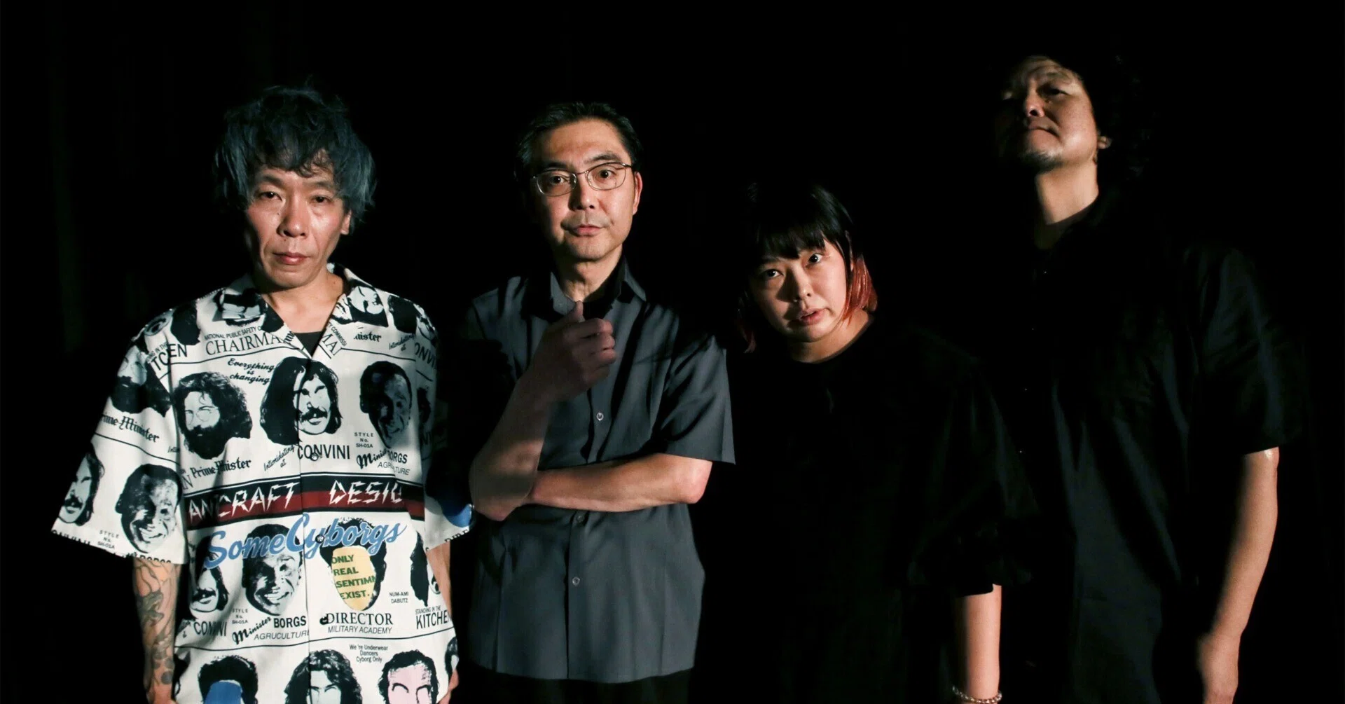 ZAZEN BOYS、10/27 日本武道館公演グッズの事前先着販売が決定