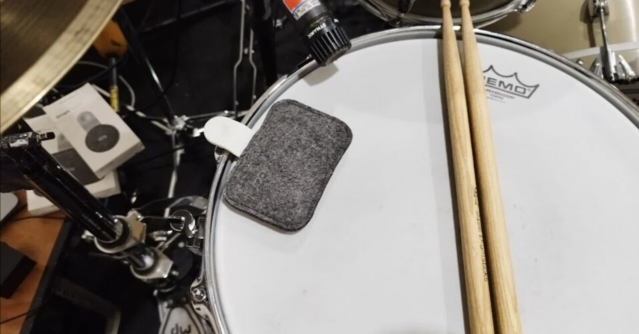 ドラマーの常識「ミュート」を色々試してみたfeat.TANDEM Drums 