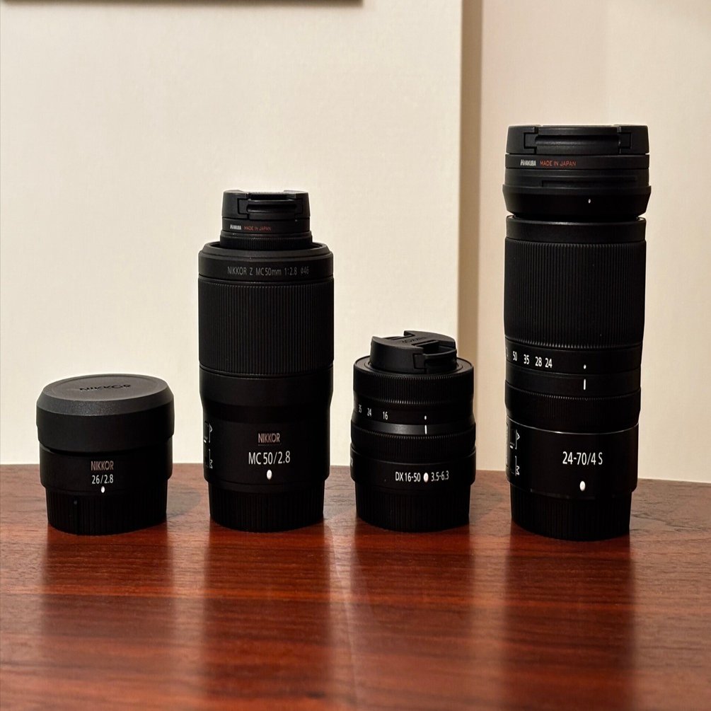 所有しているレンズについて【Zレンズの世界】｜鈴木ユートピア