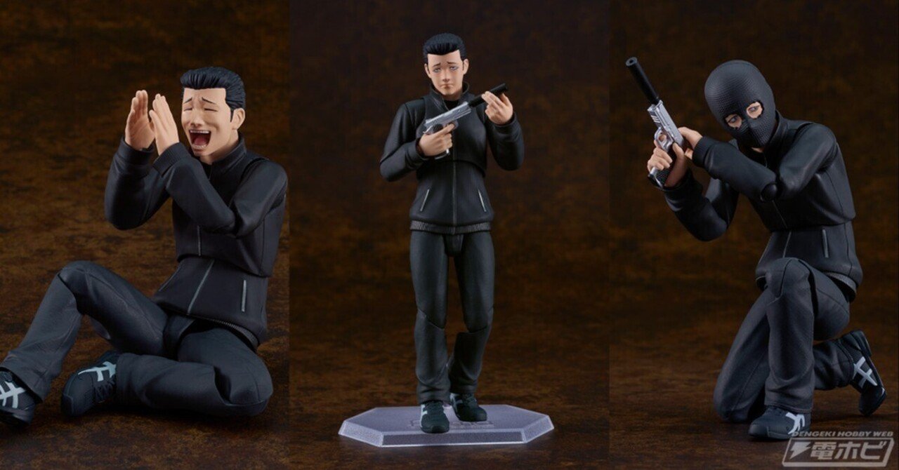 figma 佐藤明 ザ・ファブル 人気アニメ『ザ・ファブル』より、主人公・佐藤明がfigmaで可動