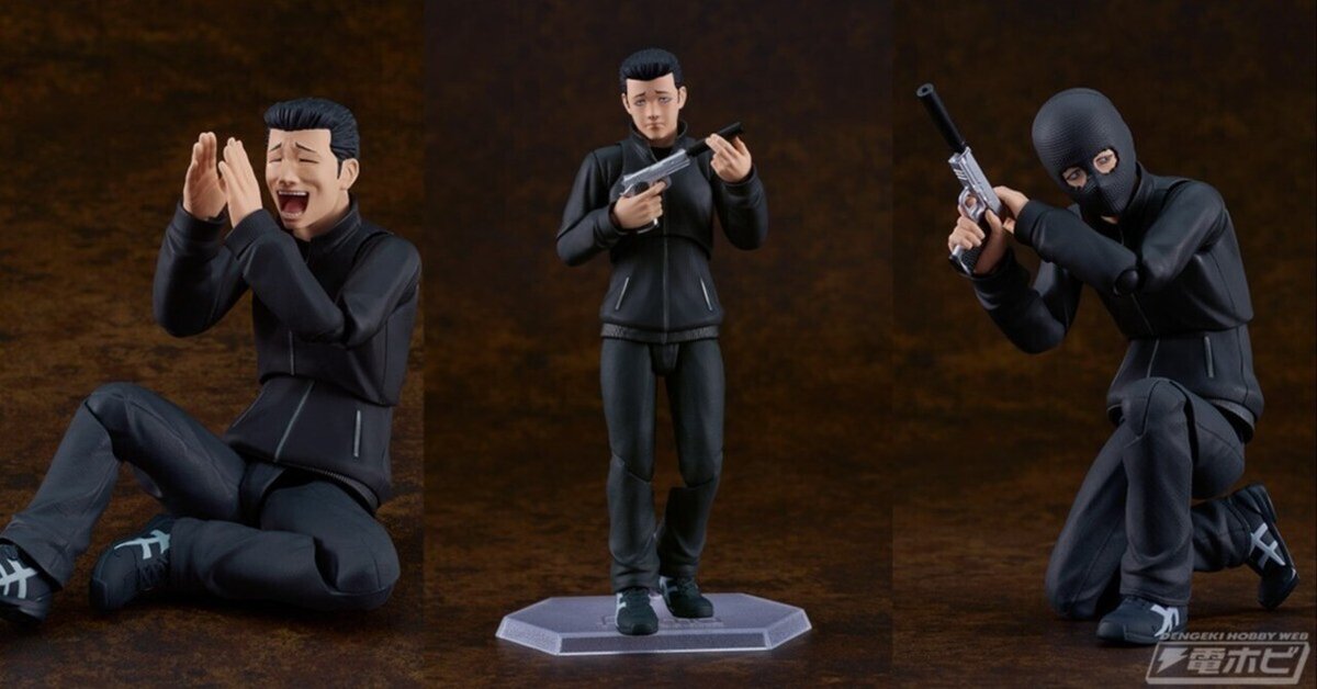 人気アニメ『ザ・ファブル』より、主人公・佐藤明がfigmaで可動