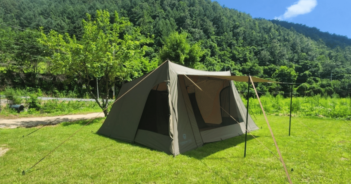 キャンピングクラブクリードⅡブラックグランドシート付きCamping Club キャンピングクラブクリードⅡブラックグランドシート付き