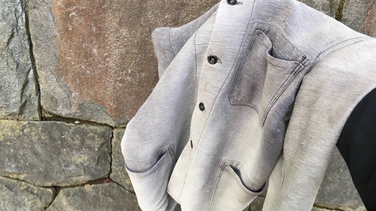 レア生地のカバーオールは、とても優しいやつでした【ユーロワーク