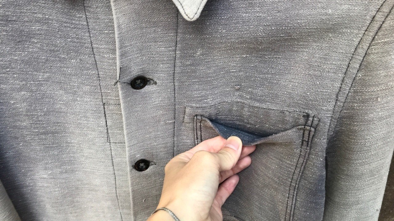 レア生地のカバーオールは、とても優しいやつでした【ユーロワーク