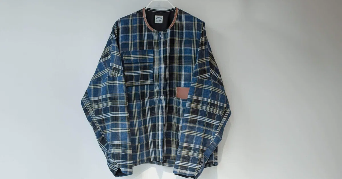 SUNSEA ANTIQUE CHECK BLOUSON｜keylimeTokyo