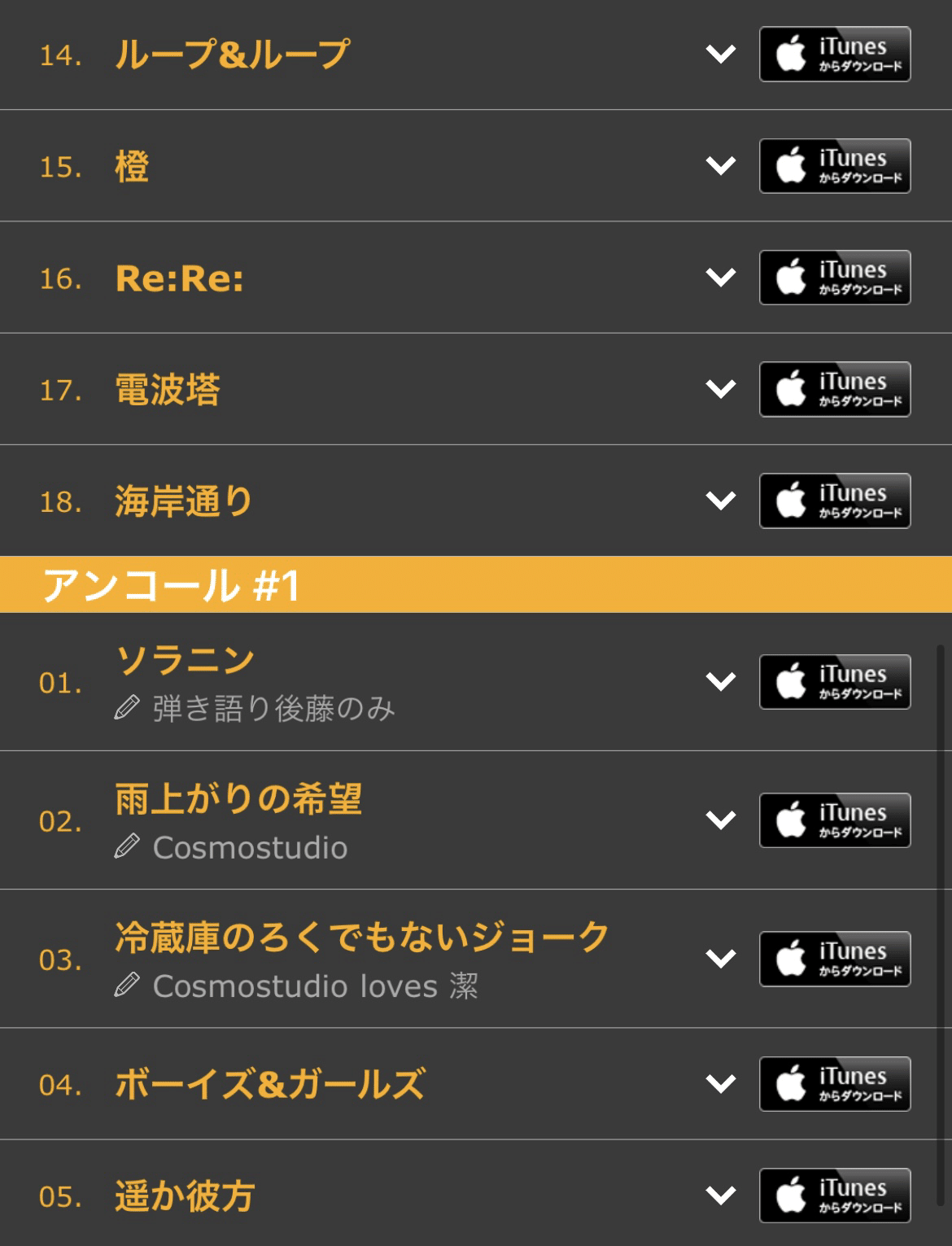 ASIAN KUNG-FU GENERATION ファン感謝サーキット セットリスト感想｜SHO