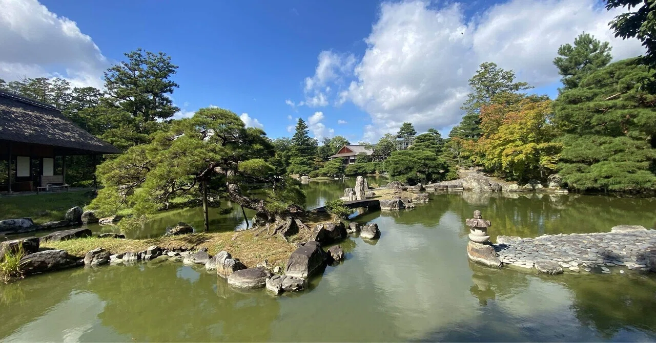 襖絵はどこへ】気温30度の桂離宮を楽しむ｜薪