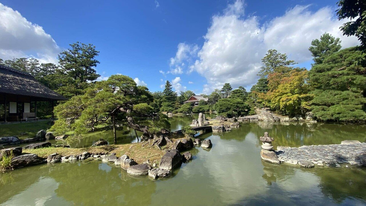 襖絵はどこへ】気温30度の桂離宮を楽しむ｜薪