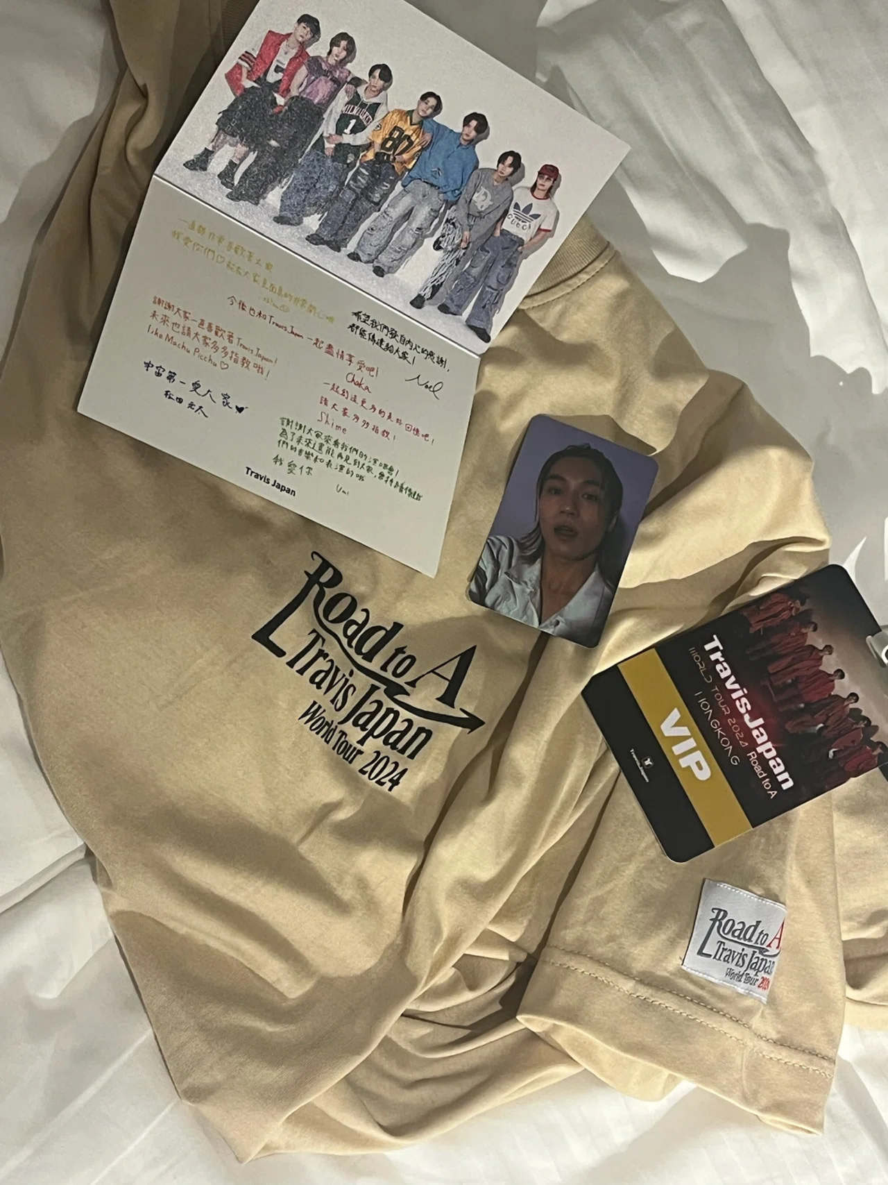 Travis Japan Road to A Tシャツ、タオルセット Travis to Japan Set