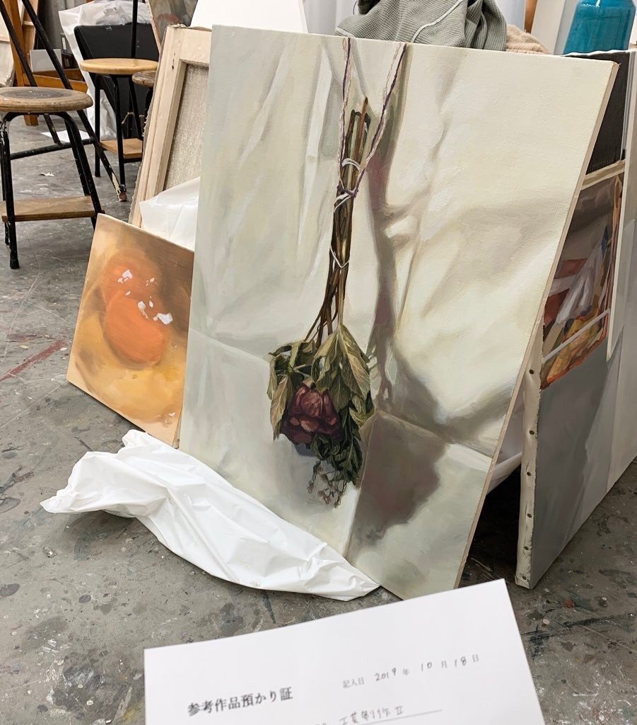 混合技法・静物メイキング｜野々原