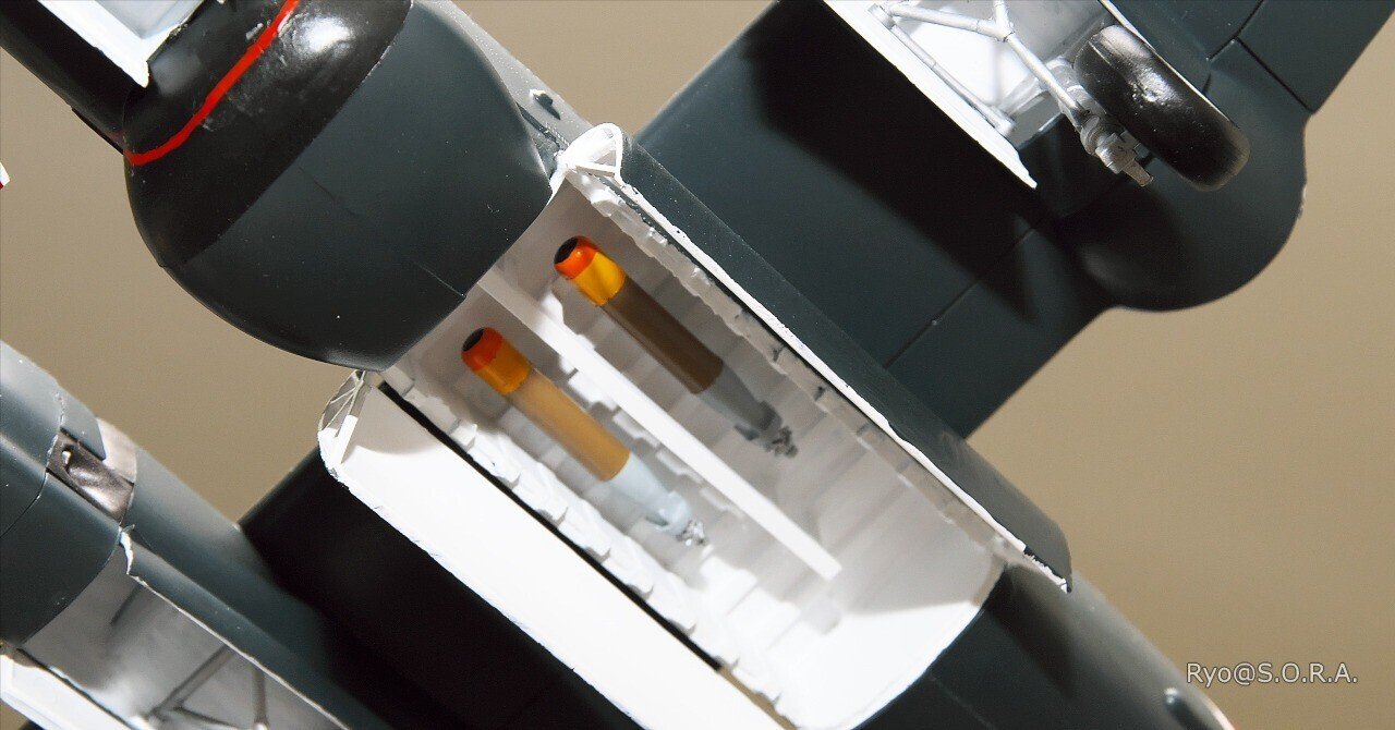 プラモデル製作記 ハセガワ 1/72 ロッキード P-2H(P2V-7) ネプチューン