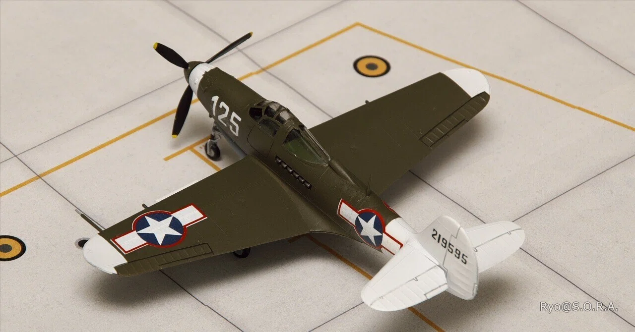 プラモデル製作記 エレール 1/72 P-39 エアラコブラ｜Ryo@S.O.R.A.