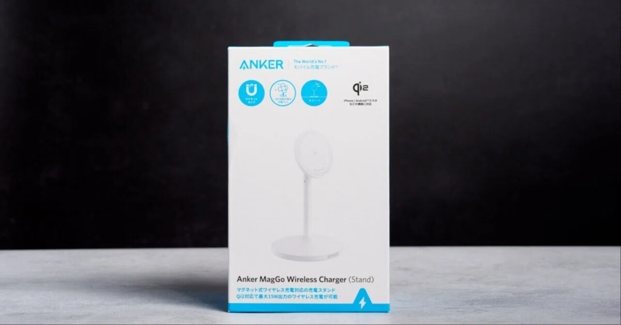 MagGo Anker Wireless Charging | Station 3-in-1 Charger マグネット 