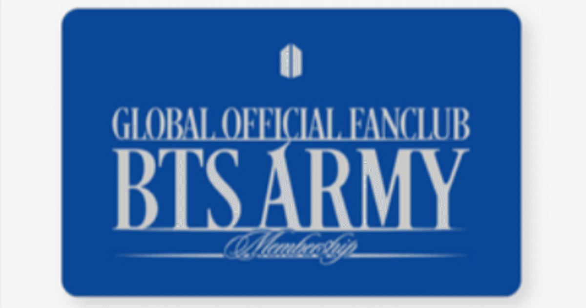 BTS】FC継続窓口がWeverseに一本化【2025/1/1～】｜音色