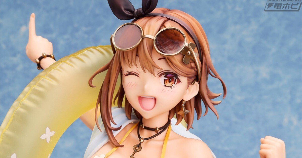 ライザのアトリエ2』ライザが水着姿で1/4スケールフィギュア化