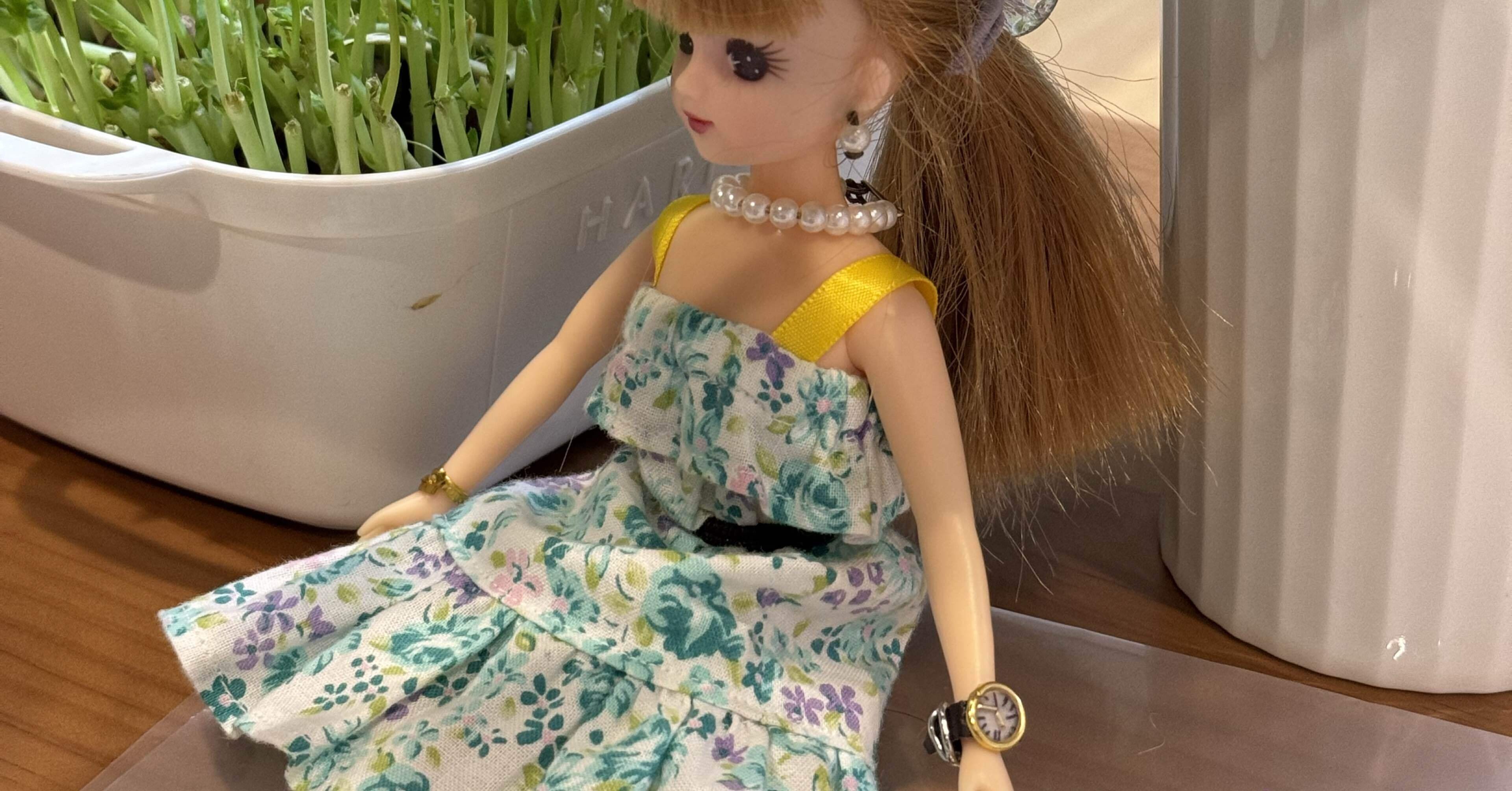 リカちゃん腕時計ハンドメイド ちょっと難しい、が面白いこと｜まめ