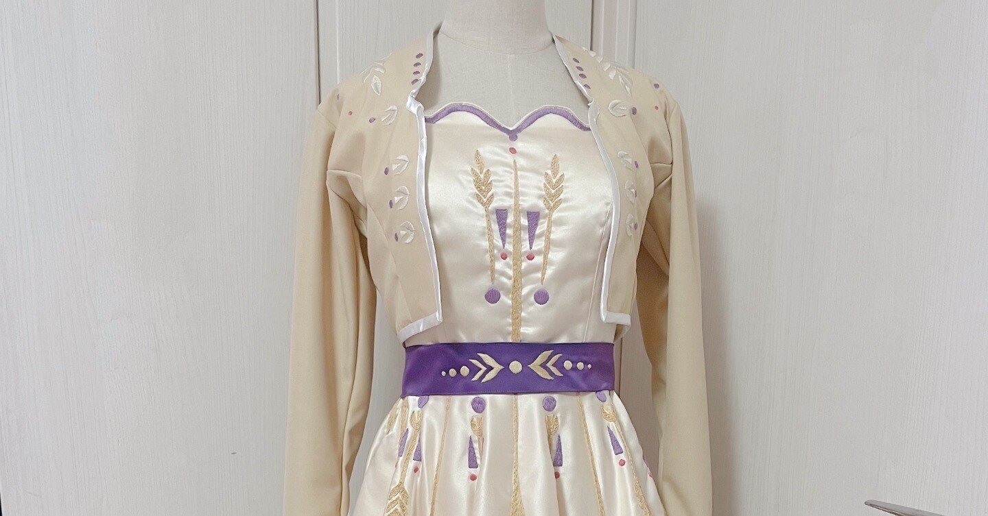 Dハロ/アナ雪2/アナ収穫祭ドレス~衣装編~のお話｜U2