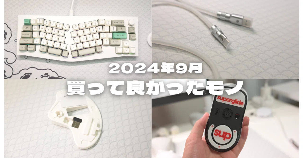 BEST BUY】9月買ってよかったモノ｜まち