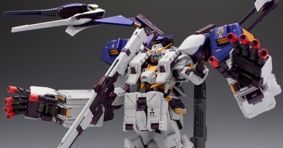 MGヘイズル・アウスラ ギガンティック・アーム装備の完成｜ニモノ