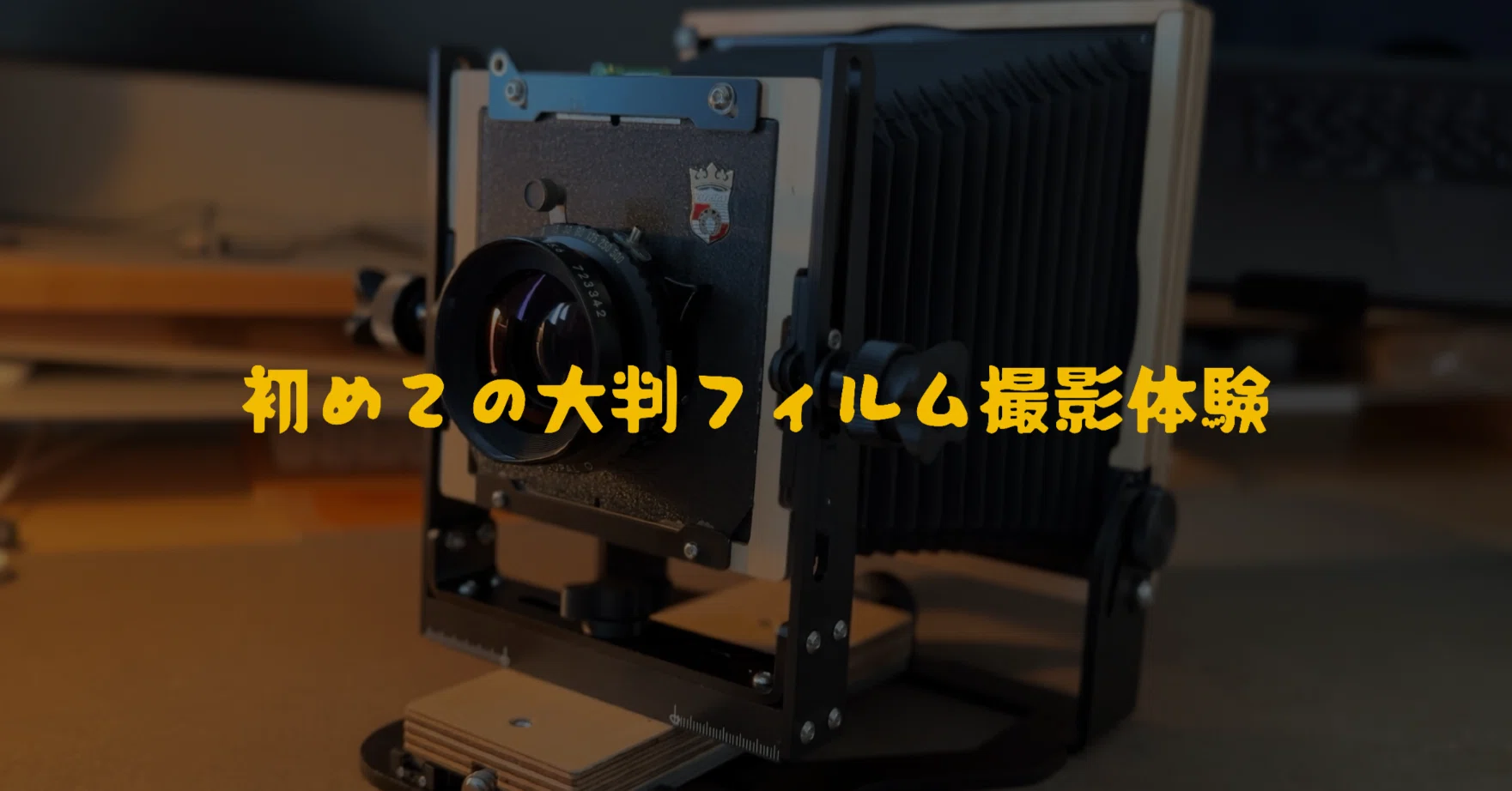 Okuhara 大判フィルムカメラ 初めての大判フィルム撮影体験：このカメラでの最初の3枚と、35mmや中