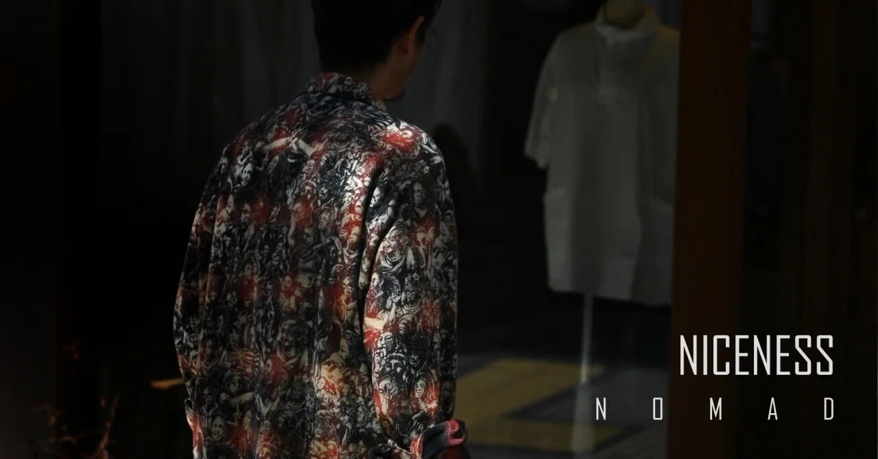 NICENESS / STROBE ネルシャツ L/S - ウッドストックコットン｜NOMAD