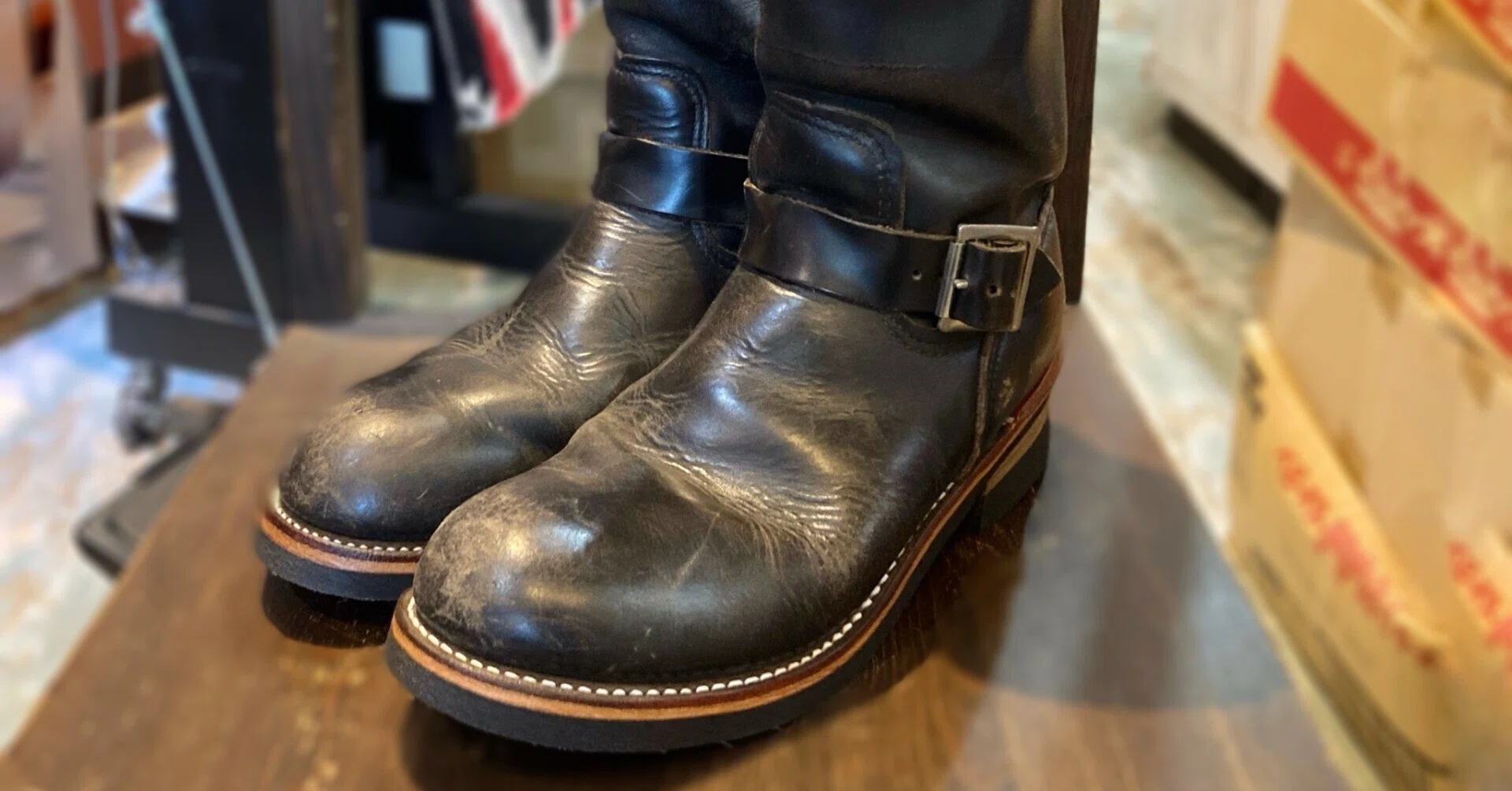 Resole/ソールカスタム】Red Wing/レッドウィング#2268 PT91 Engineer Resole/ソールカスタム】Red Wing/レッドウィング#2268 PT91 Engineer