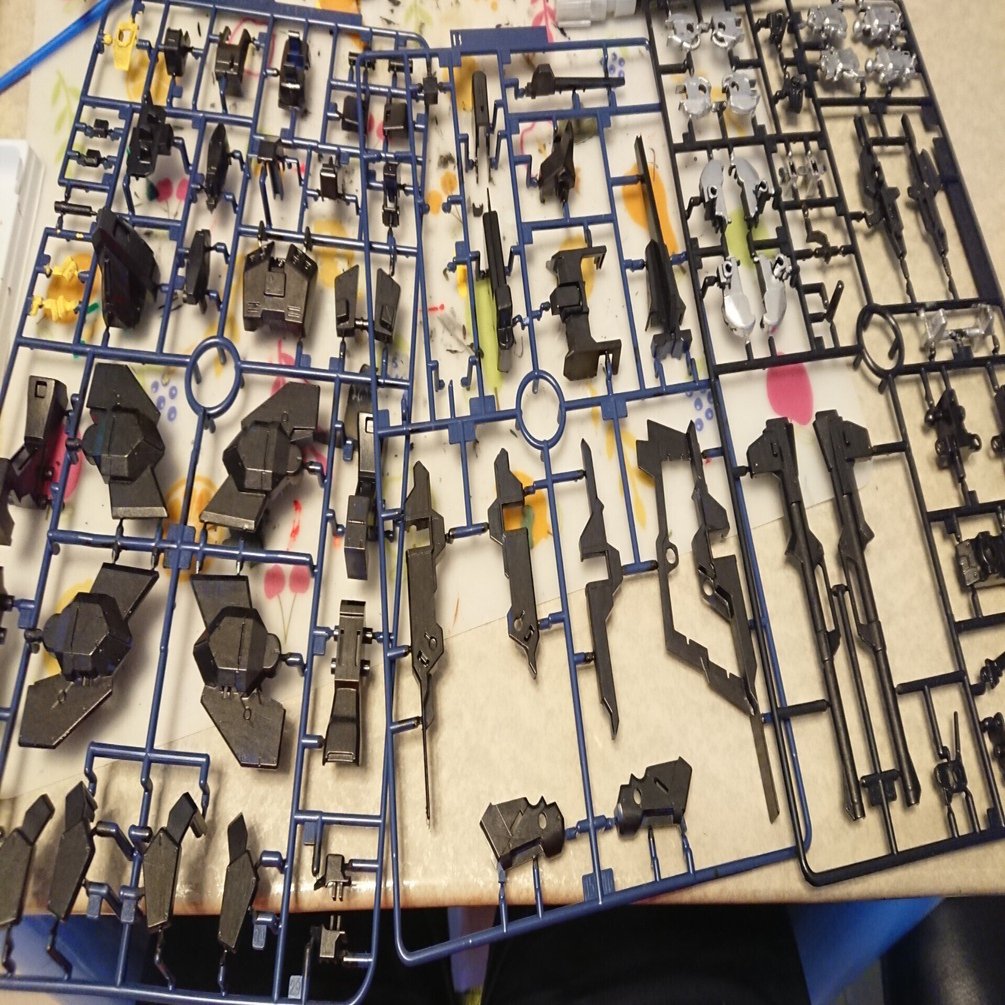 HG ヘイズル マークⅡなどのパーツのみ ヘイズルとマークⅡとフルドドと｜つっつん＠妄想自転車店改めプラモ