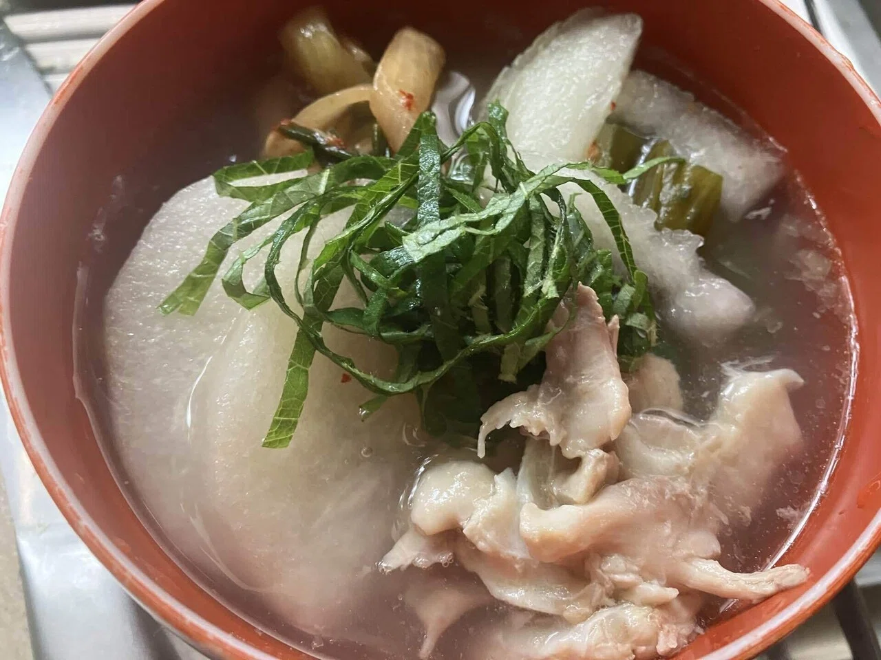 素材は全部自家製手打ちで冷麺（グルテンフリー） Handmade cold