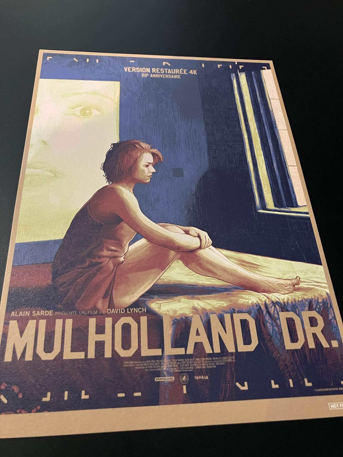 マルホランド・ドライブ4K版観てきます。エドワード・ホッパー風の特典