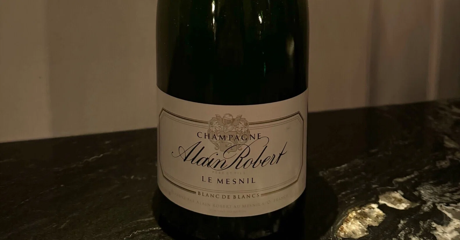 紳士に抱かれたい。Alain Robert Le Mesnil Blanc de Blancs 1989