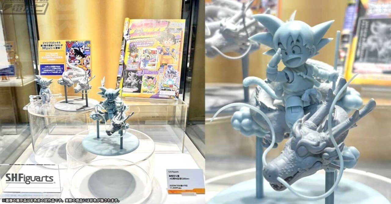 Vジャンプ 応募者全員大サービス S.H.Figuarts 孫悟空＆龍