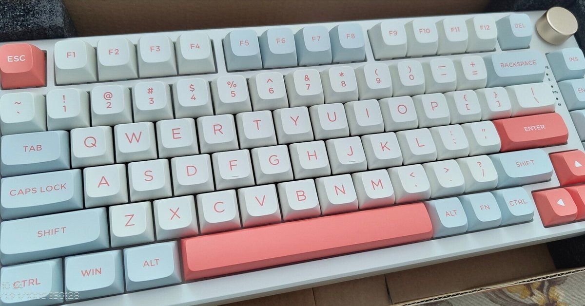楽しいぞ、メカニカルキーボード｜北上秋良
