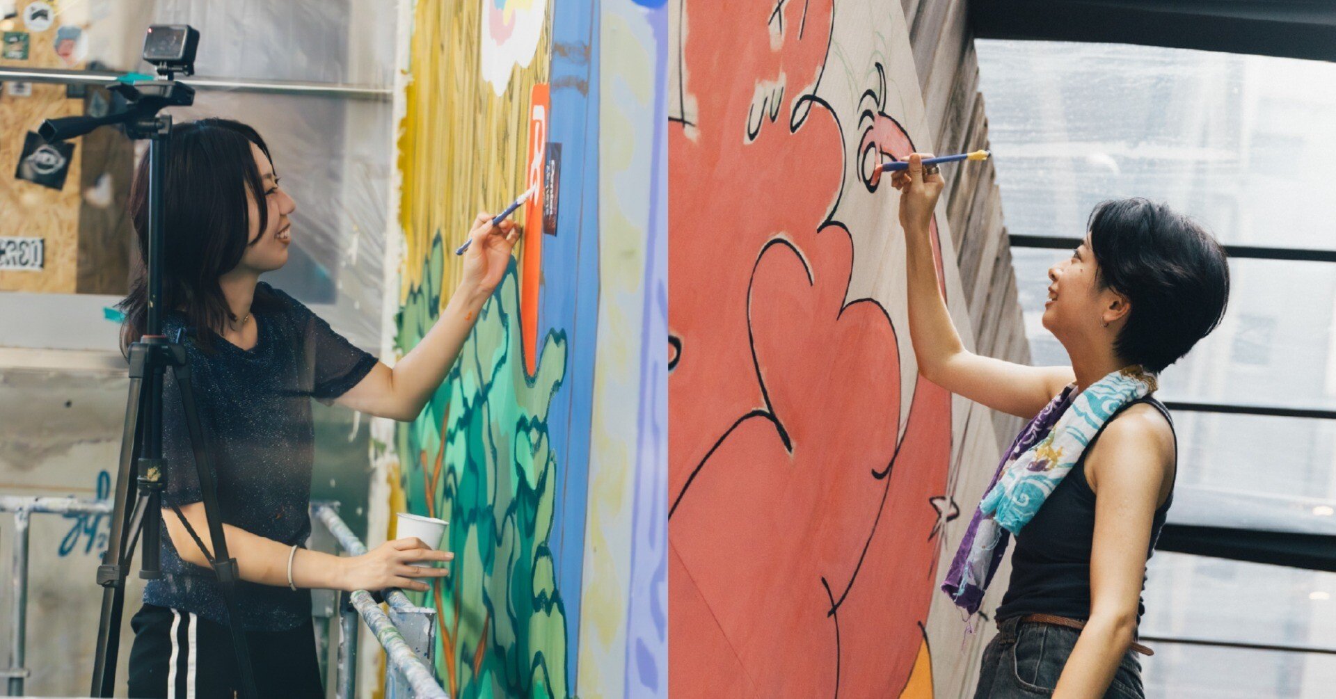 壁画完成！】Pentel ミューラル ルーキーズ プロジェクト 日本橋の2