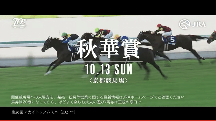 JRA非売品ポスター　第24回秋華賞(第23回優勝馬アーモンドアイ) スクリーンショット-2024-09-29-