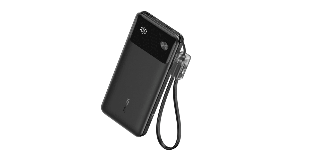 リアルタイムで確認！LED表示が便利なAnker Power Bankの