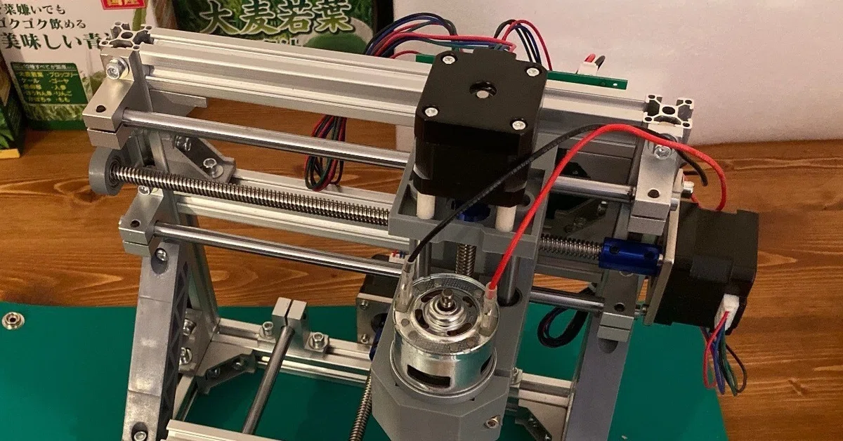 DIY CNC 1610 proレーザーヘッド付き とてつもなく