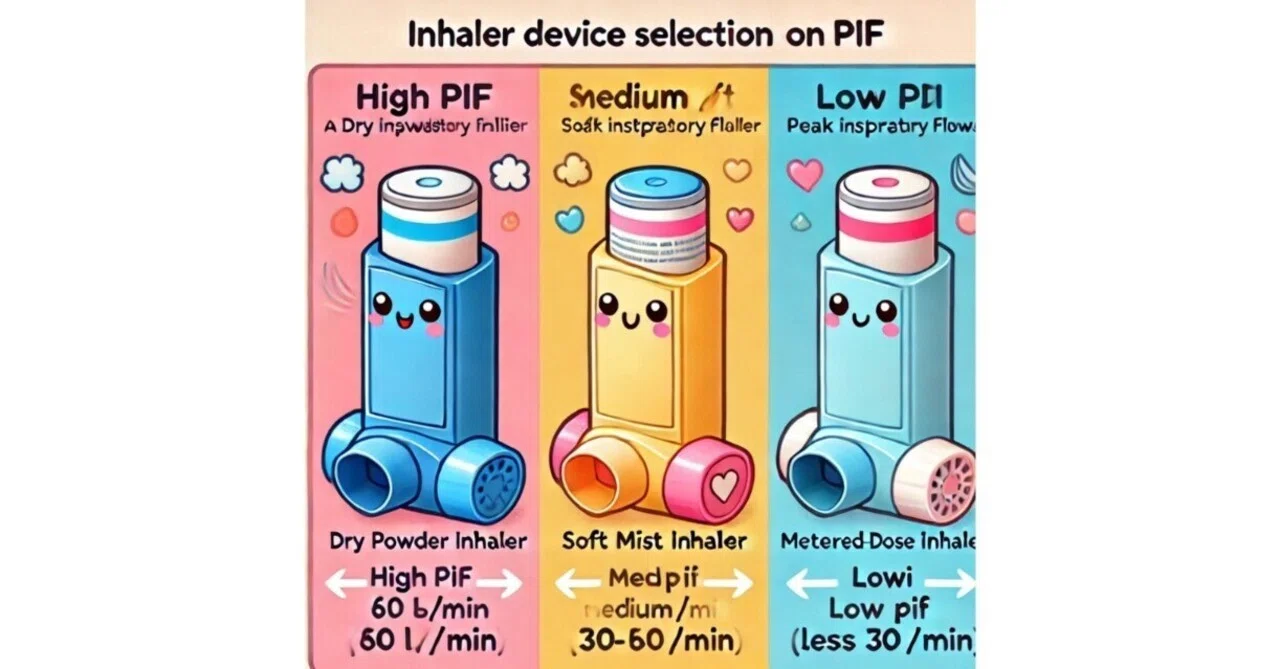COPD患者PIF評価不適切吸入器具使用率は約3分の1｜Makisey