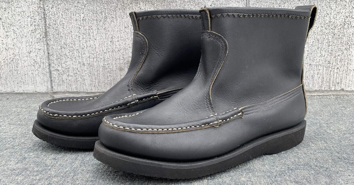 AIGLE カスタム スウェードモカシン 最良