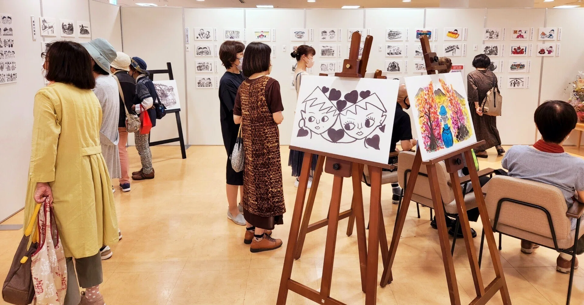 93歳のおばあちゃんのイラスト展｜山田幸子フリーアナウンサー