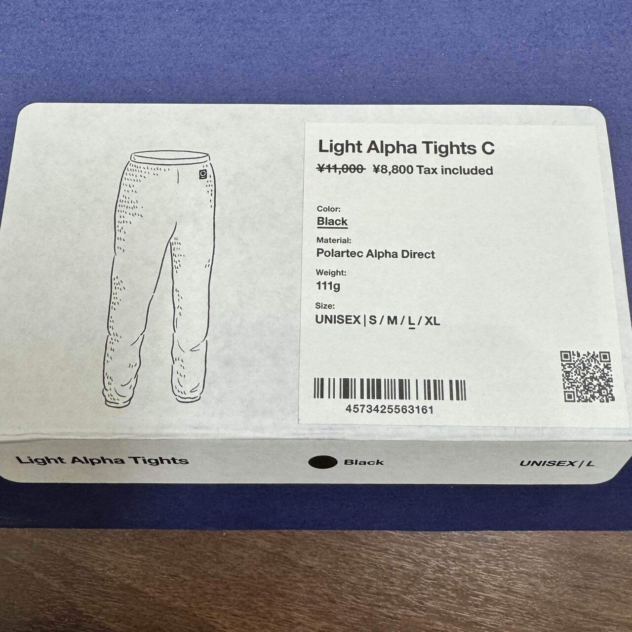 山と道 Light Alpha Tights Mサイズ Light Alpha Tights | 山と道 U.L. HIKE & BACKPACKING