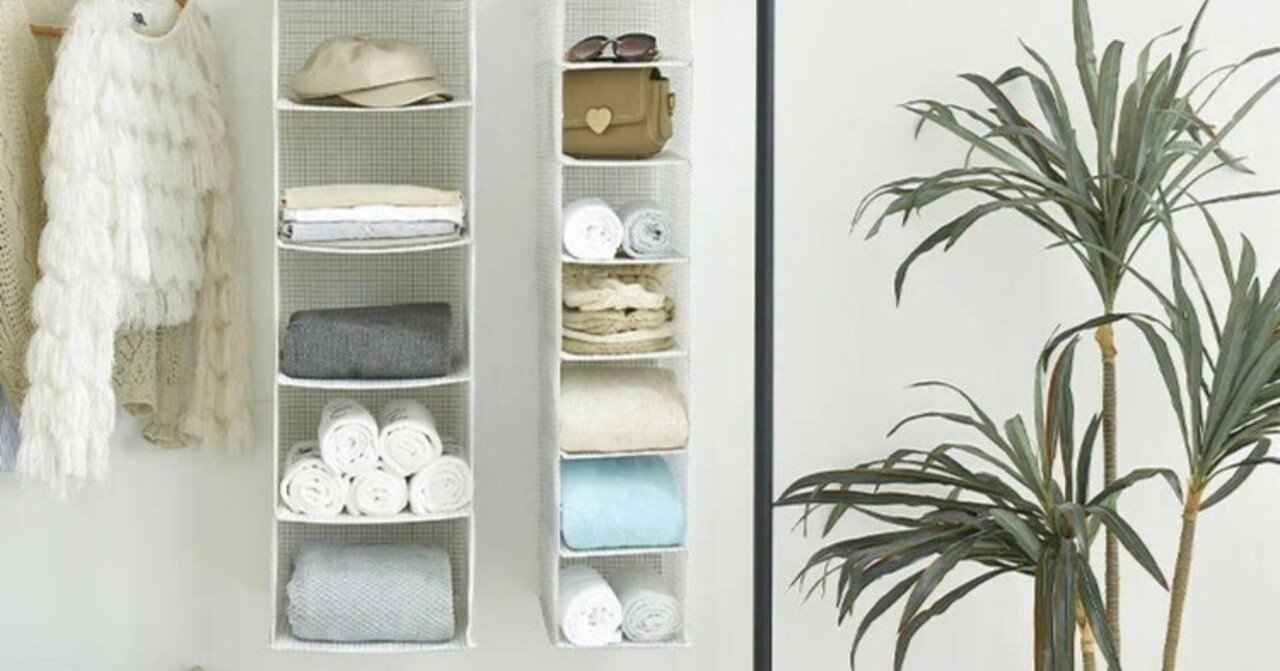 5 Shelf Hanging Closet Organizer｜EISHO